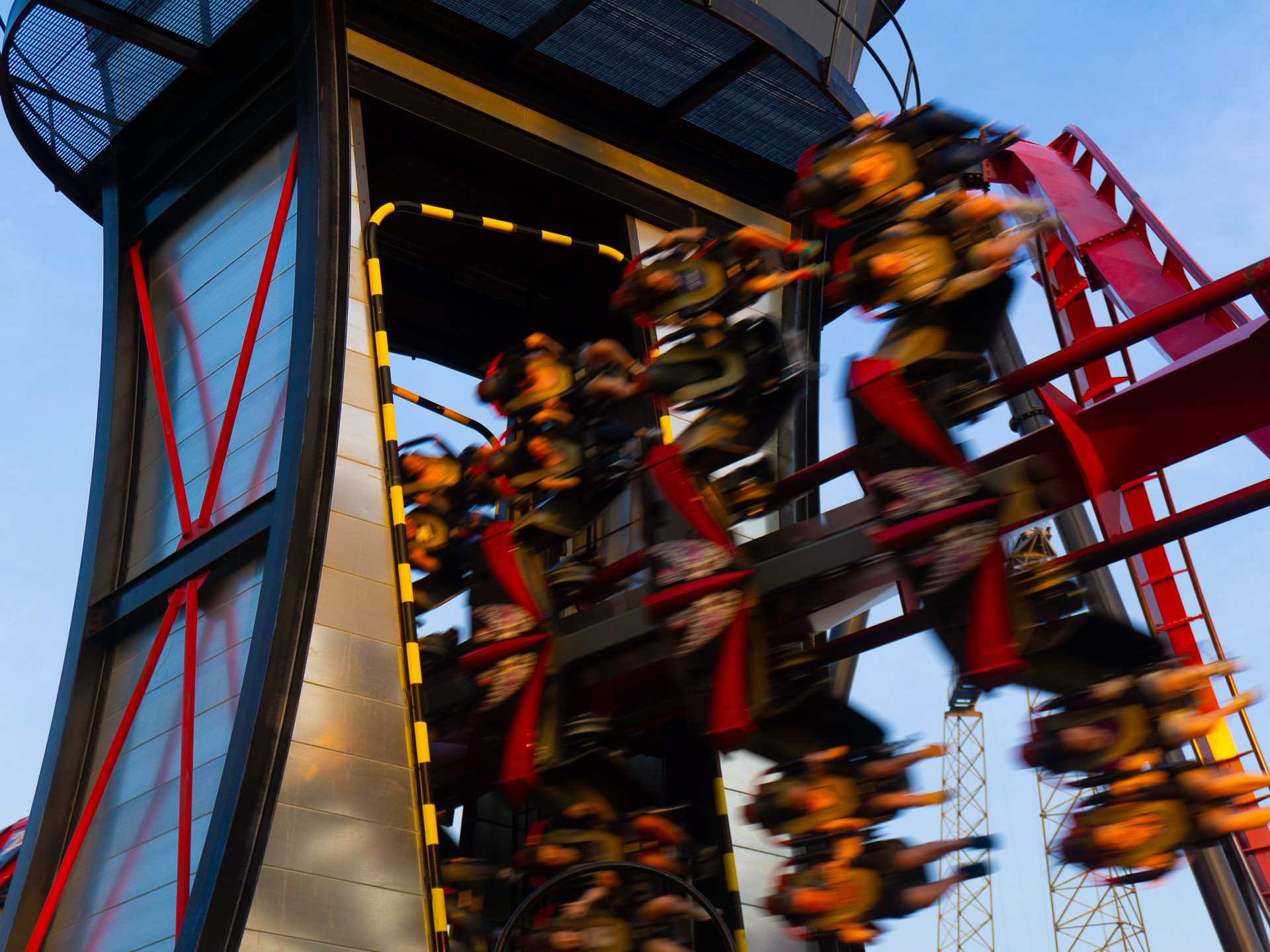 Roller Coaster Theme Park Photography